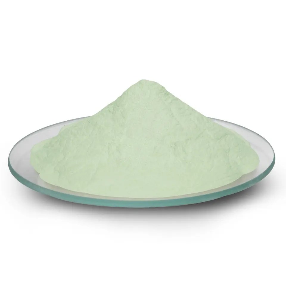 white metallic powder
