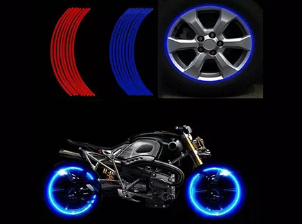 Reflective Powders Applications for Bicycle and Motorcycle Accessories