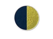 Color to Colorless Thermochromic Pigment Powders Blue-Yellow KCBY-04