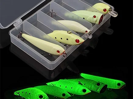 Glow in The Dark Powder Applications for Fishing Lures and Tackle