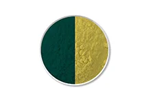 Color to Colorless Thermochromic Pigment Powders Green-Yellow KCGY-10