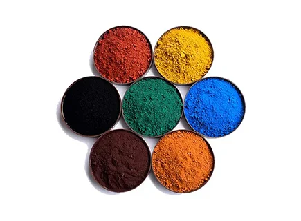 Iron oxide colour powder
