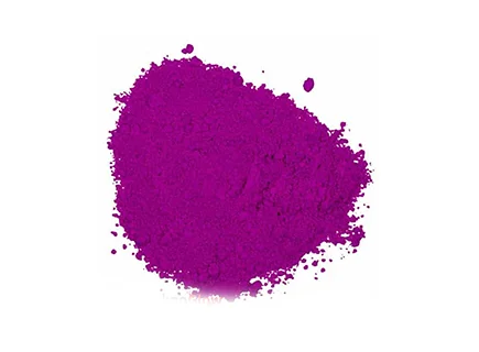 Purple UV powder