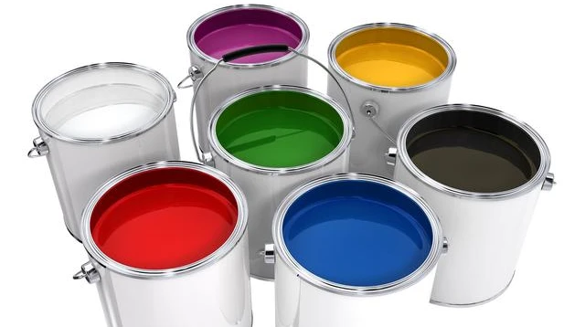 acrylic paint pigment banner