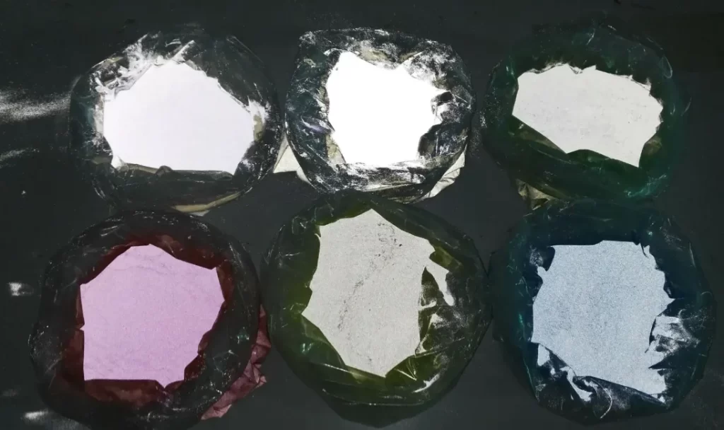 printing reflective powder