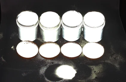 How to use printing reflective powder?