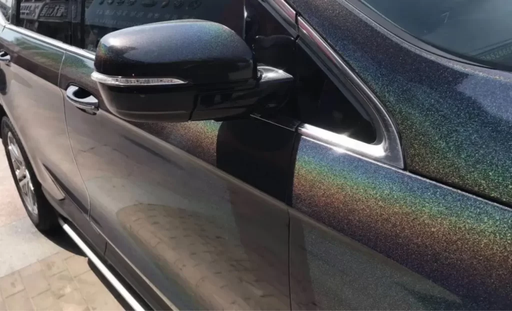 black chameleon paint
