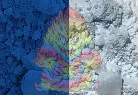 Thermal Color shifting Paint for art