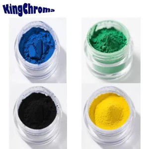Semi-irreversible color change color temperature change powder thermochromic temperature-sensitive color change. -15 degrees to restore color blue green black yellow