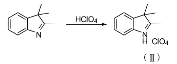 React compound (Ⅰ) with perchloric acid to obtain its perchlorate