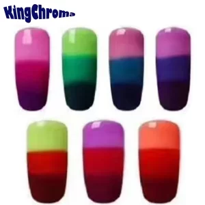 Thermochromic pigment Reversible color change - three-stage color change powder products 1